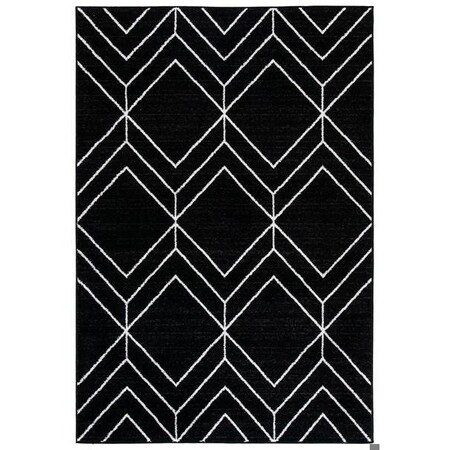 Safavieh 2 ft. 6 in. x 4 ft. Adirondack RugBlack & Ivory ADR241Z-24